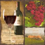 Вино красное виноград 33*33